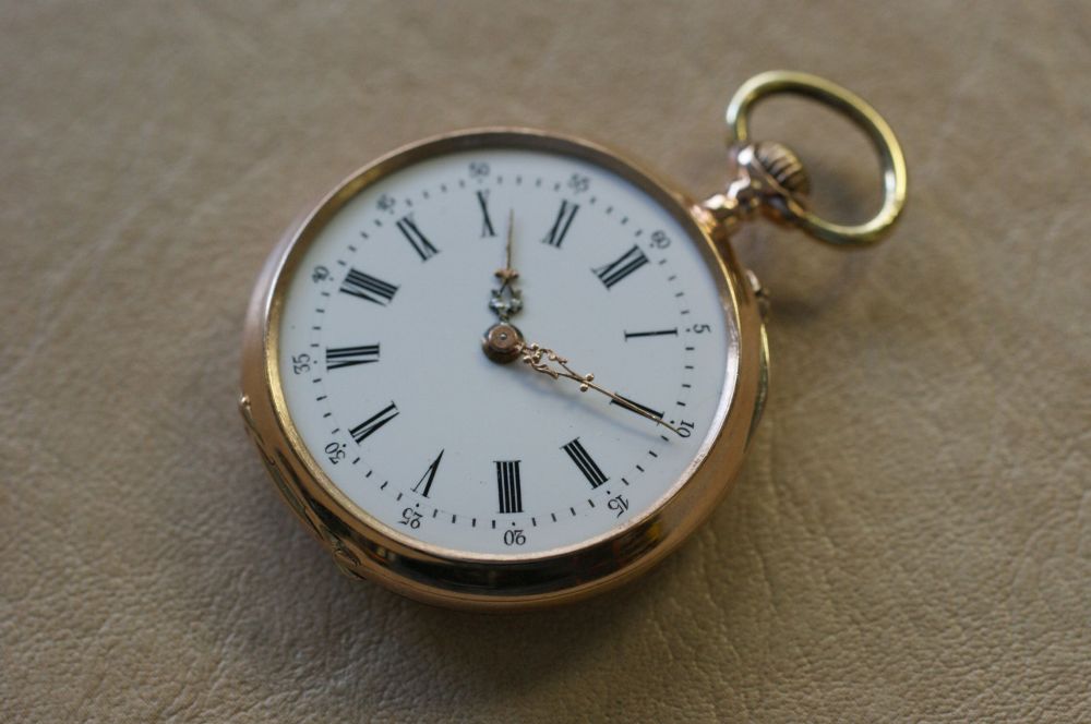 Damen-Taschenuhr um 1900