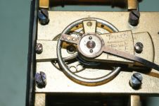 Reiseuhr Sterling-Silber Stempel 1896