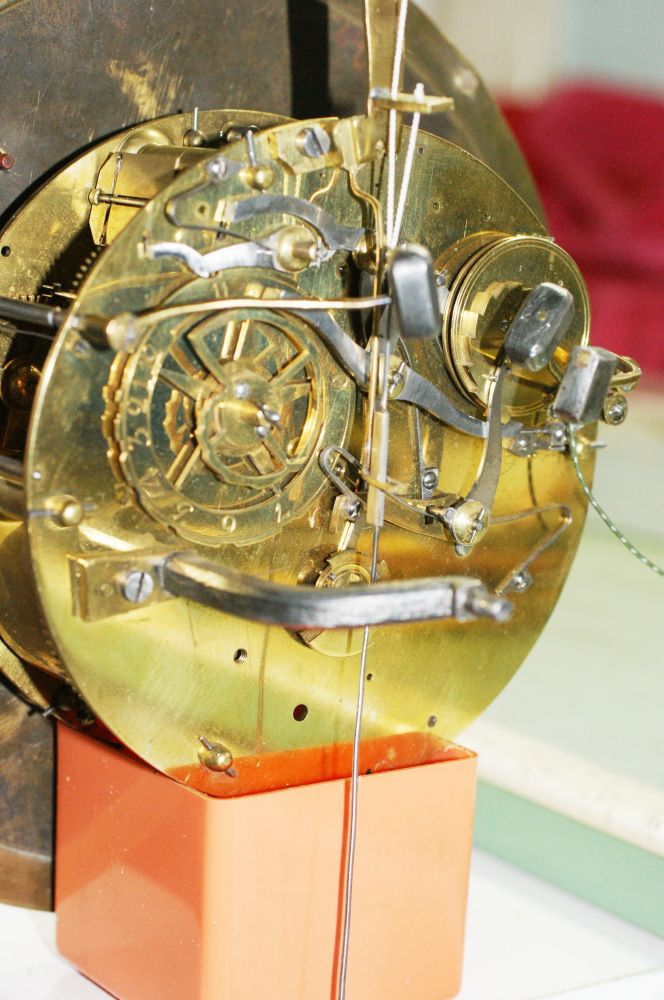 Detail der Cartelluhr